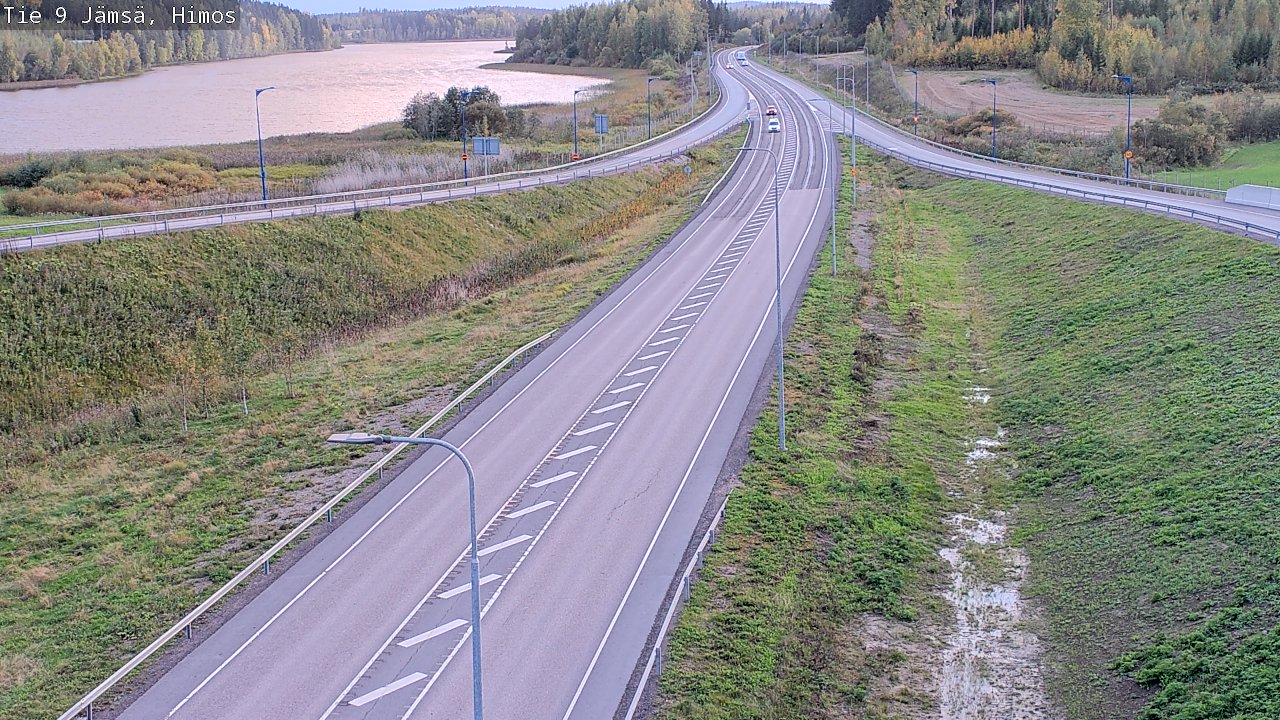Weather Camera Image Road 9 Jämsä, Himos, Jämsä, Keski-Suomi