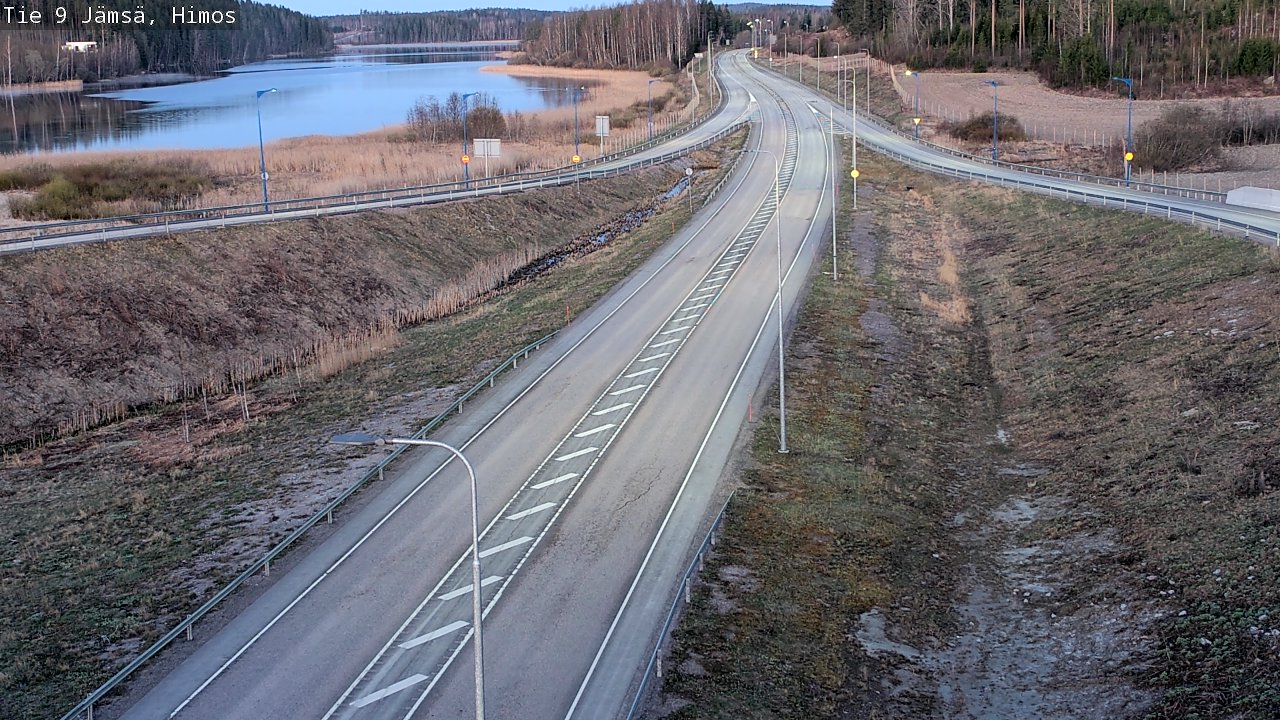 Weather Camera Image Road 9 Jämsä, Himos, Jämsä, Keski-Suomi