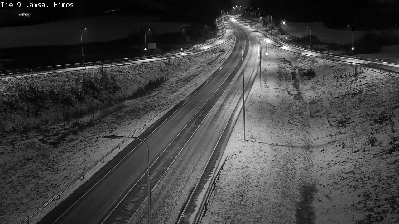 Weather Camera Image Road 9 Jämsä, Himos, Jämsä, Keski-Suomi