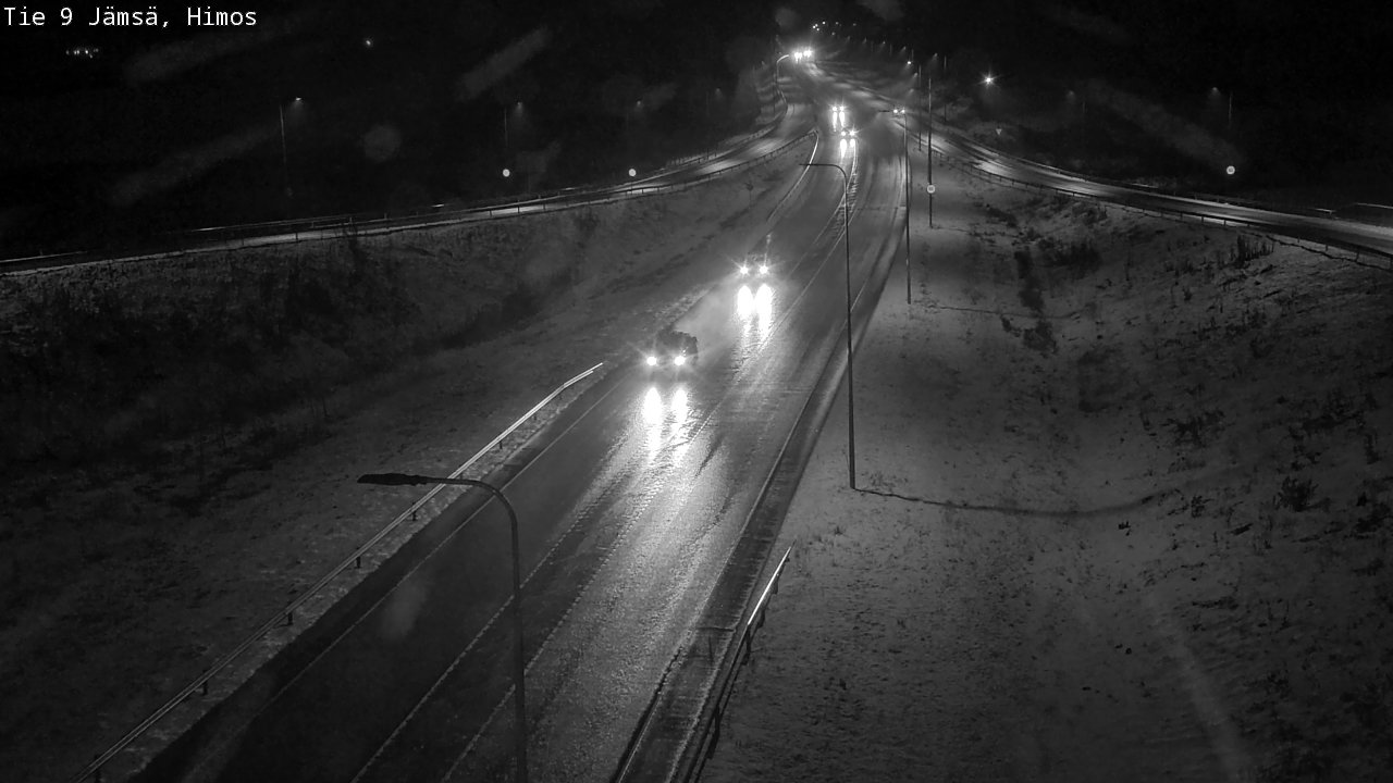 Weather Camera Image Road 9 Jämsä, Himos, Jämsä, Keski-Suomi