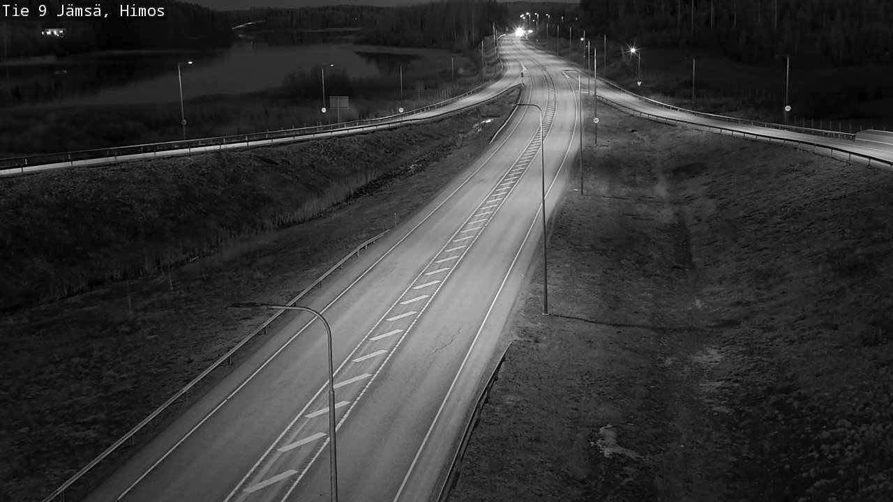 Weather Camera Image Road 9 Jämsä, Himos, Jämsä, Keski-Suomi