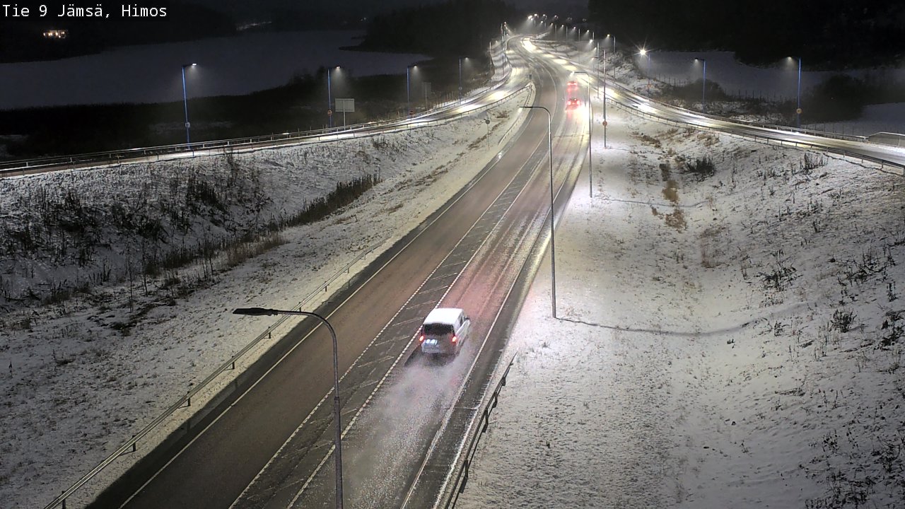 Weather Camera Image Road 9 Jämsä, Himos, Jämsä, Keski-Suomi