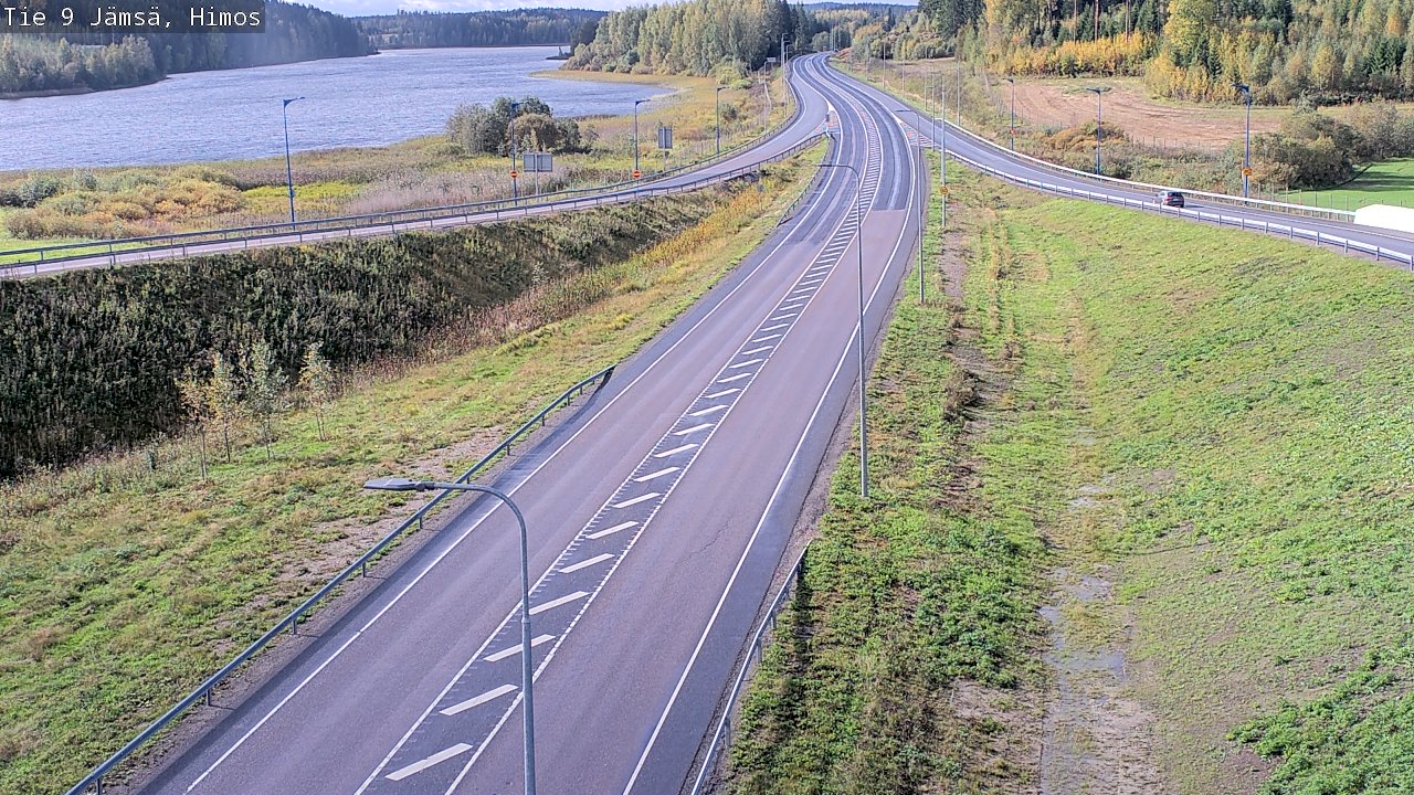 Weather Camera Image Road 9 Jämsä, Himos, Jämsä, Keski-Suomi