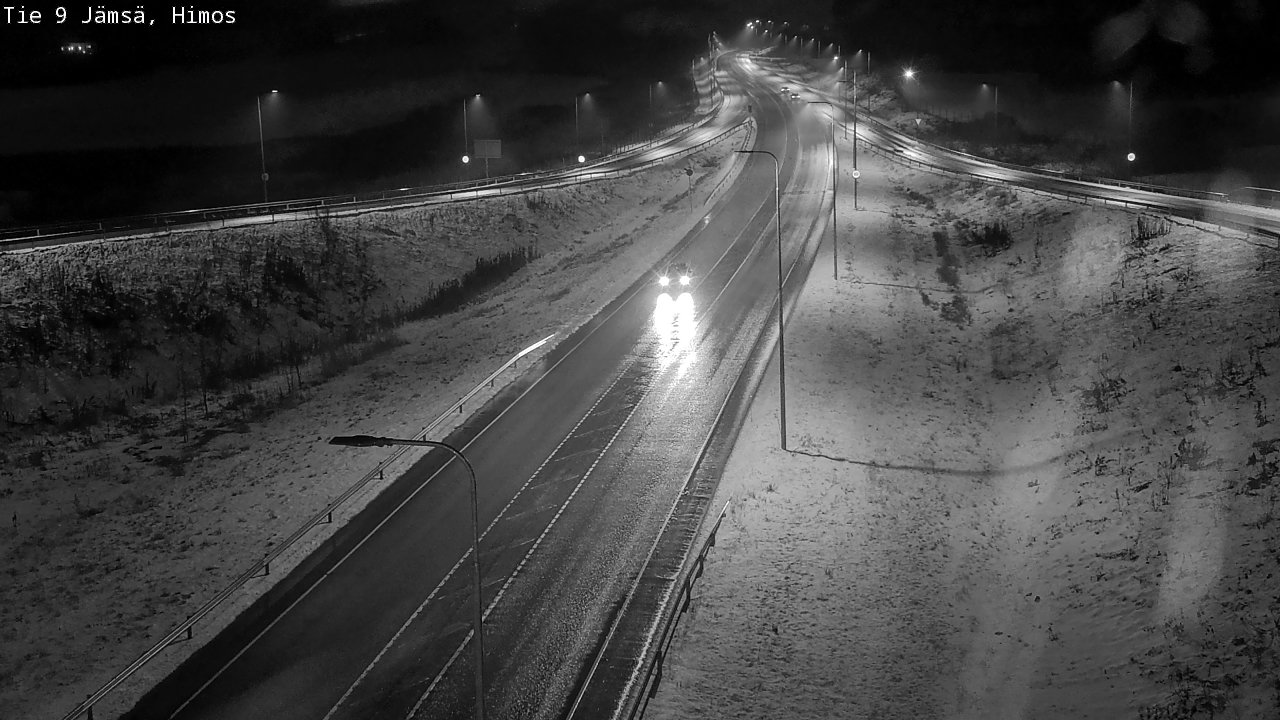 Weather Camera Image Road 9 Jämsä, Himos, Jämsä, Keski-Suomi