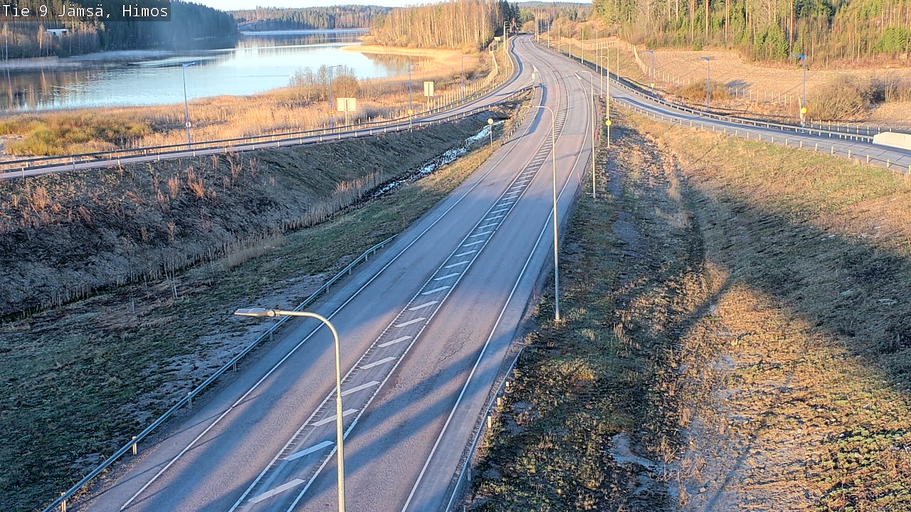 Weather Camera Image Road 9 Jämsä, Himos, Jämsä, Keski-Suomi