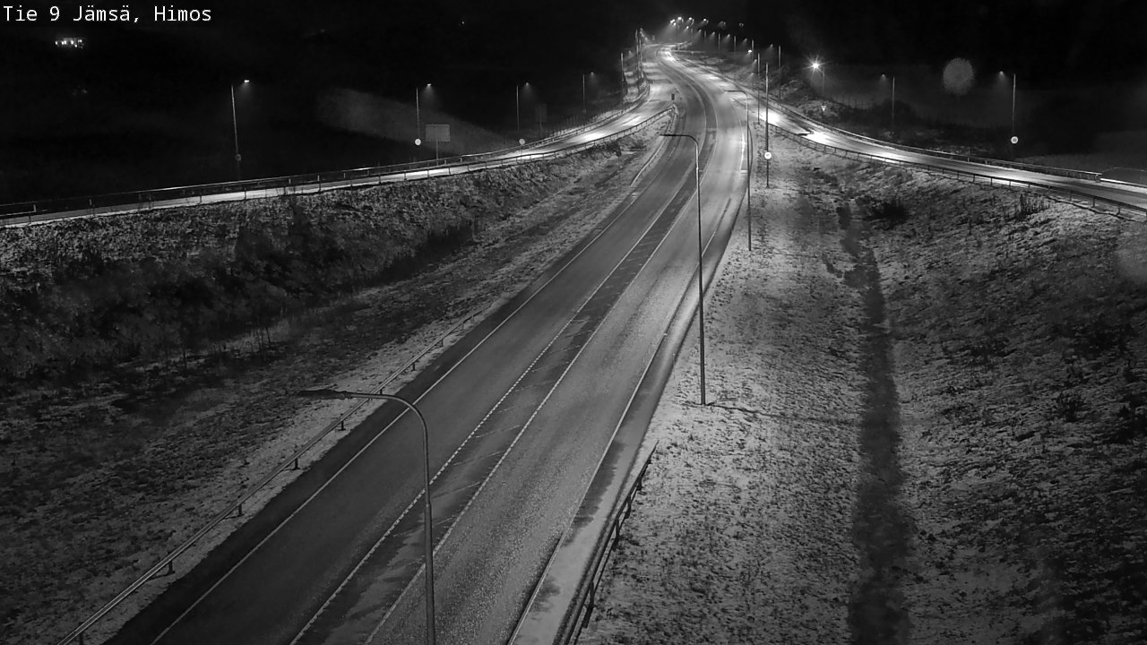 Weather Camera Image Road 9 Jämsä, Himos, Jämsä, Keski-Suomi