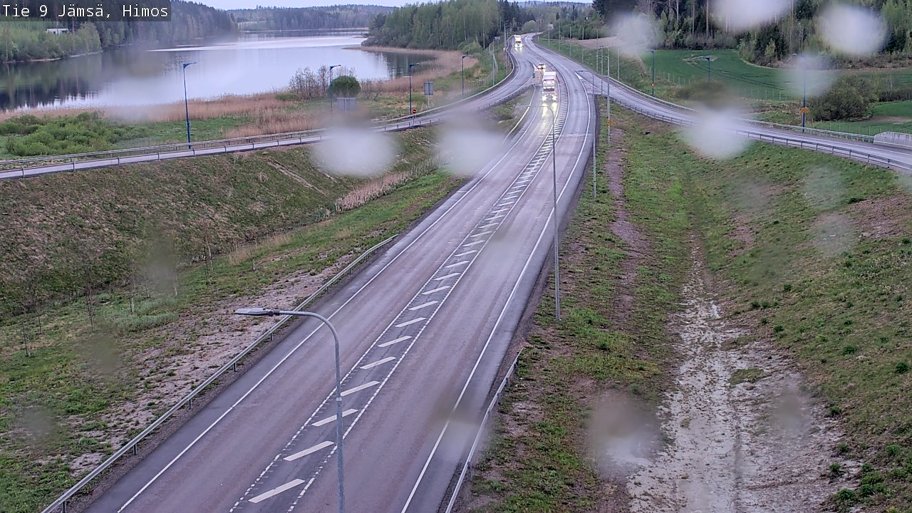 Weather Camera Image Road 9 Jämsä, Himos, Jämsä, Keski-Suomi