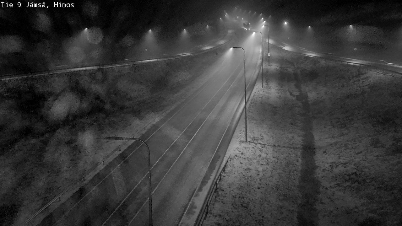 Weather Camera Image Road 9 Jämsä, Himos, Jämsä, Keski-Suomi