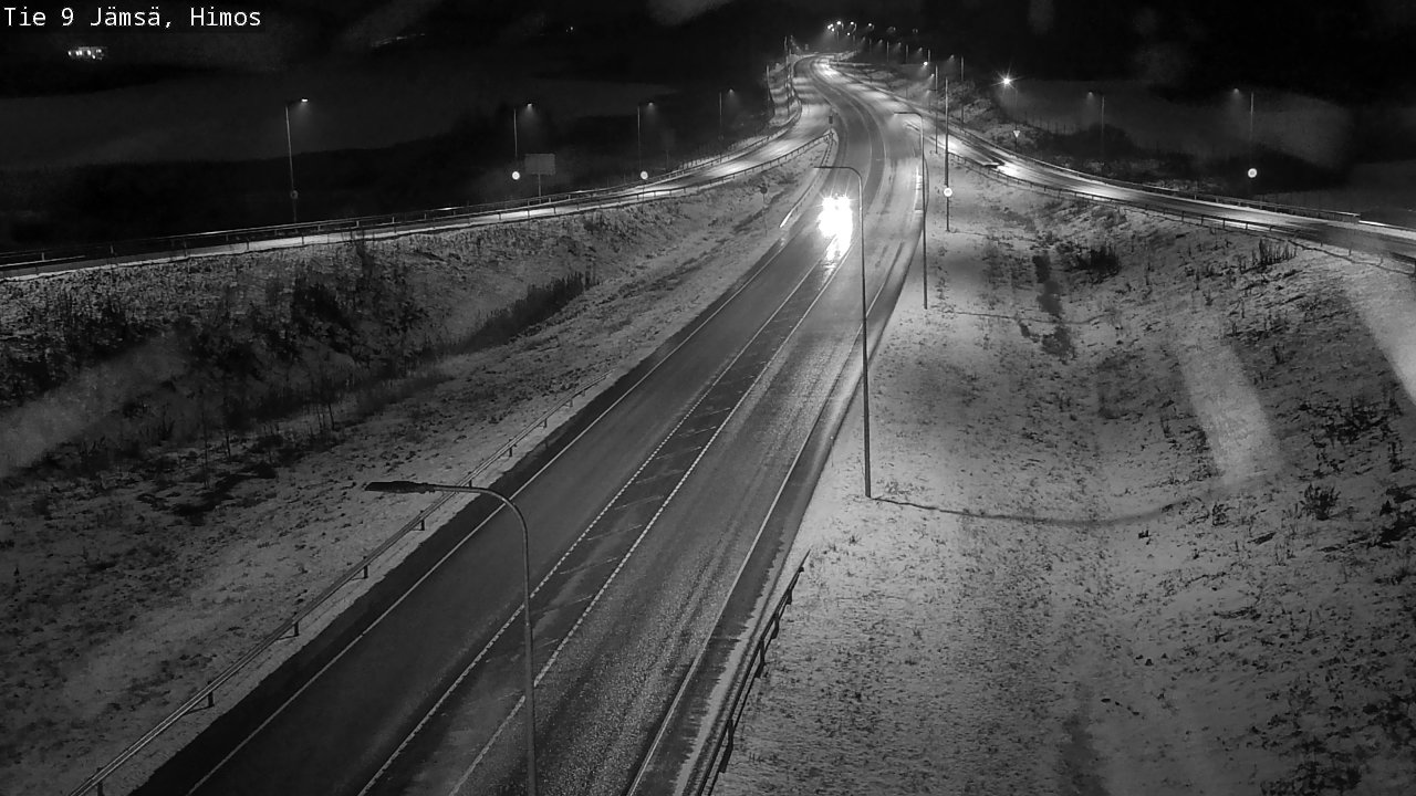 Weather Camera Image Road 9 Jämsä, Himos, Jämsä, Keski-Suomi