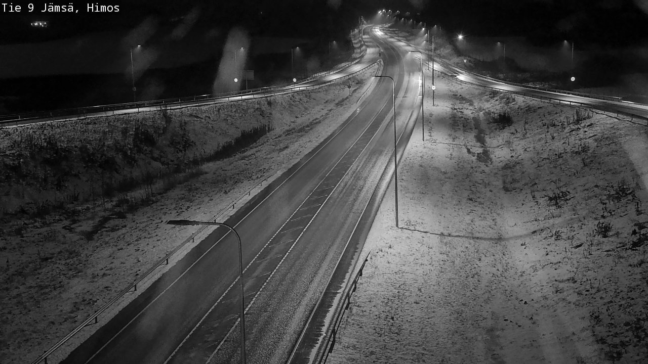 Weather Camera Image Road 9 Jämsä, Himos, Jämsä, Keski-Suomi
