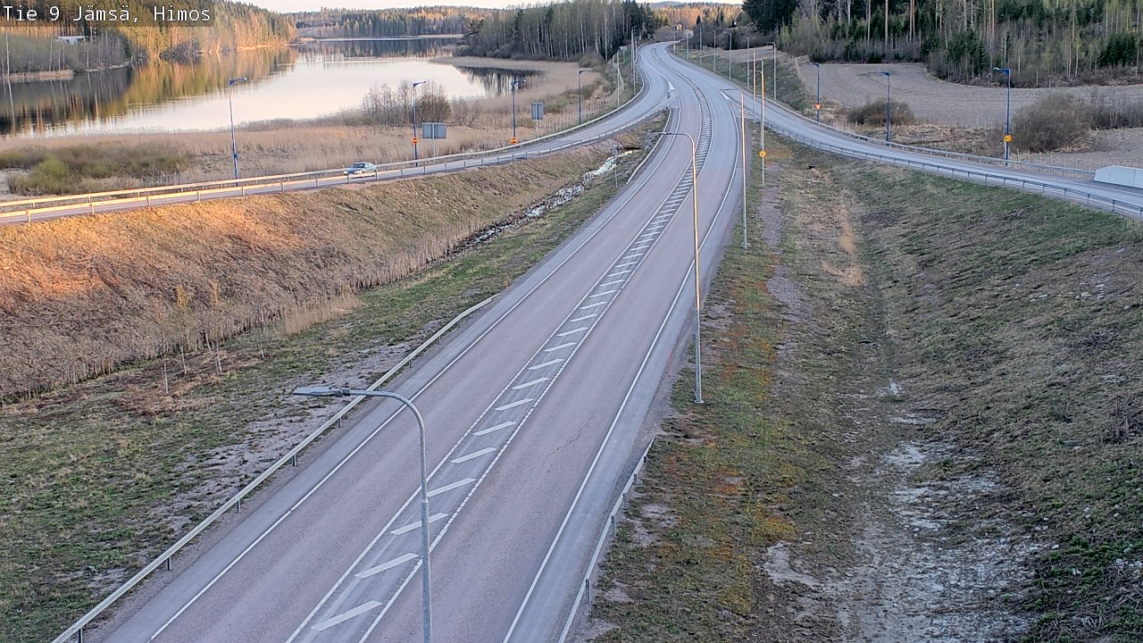 Weather Camera Image Road 9 Jämsä, Himos, Jämsä, Keski-Suomi