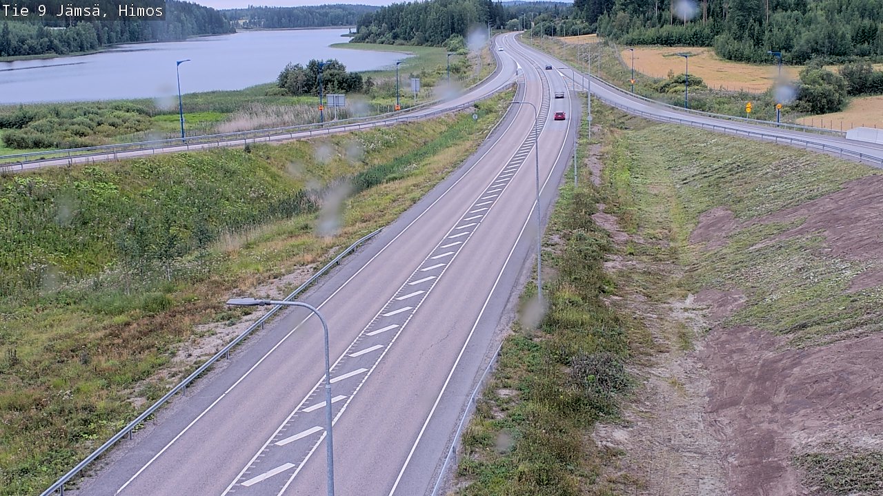 Weather Camera Image Road 9 Jämsä, Himos, Jämsä, Keski-Suomi