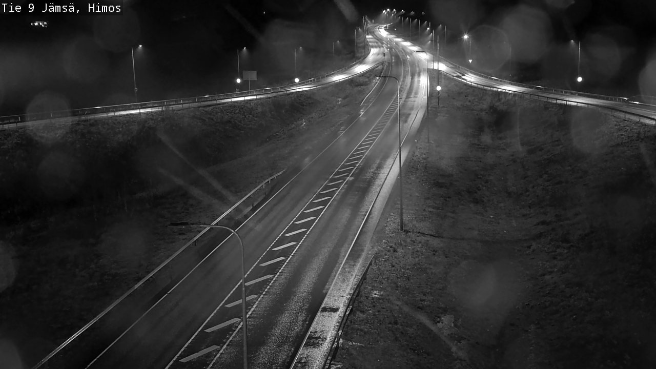 Weather Camera Image Road 9 Jämsä, Himos, Jämsä, Keski-Suomi