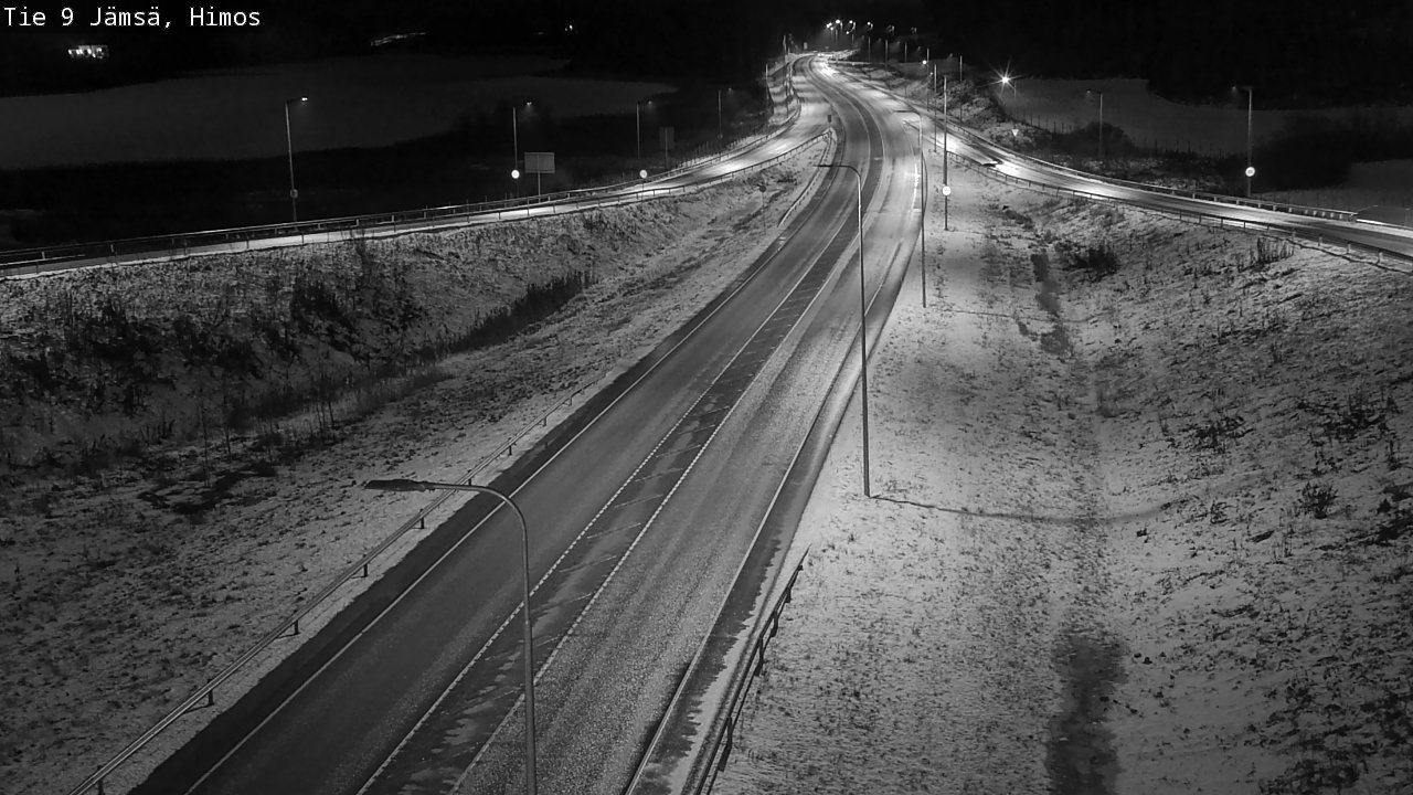 Weather Camera Image Road 9 Jämsä, Himos, Jämsä, Keski-Suomi