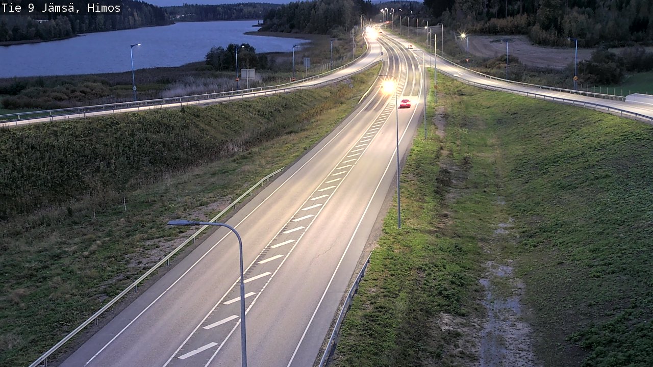 Weather Camera Image Road 9 Jämsä, Himos, Jämsä, Keski-Suomi
