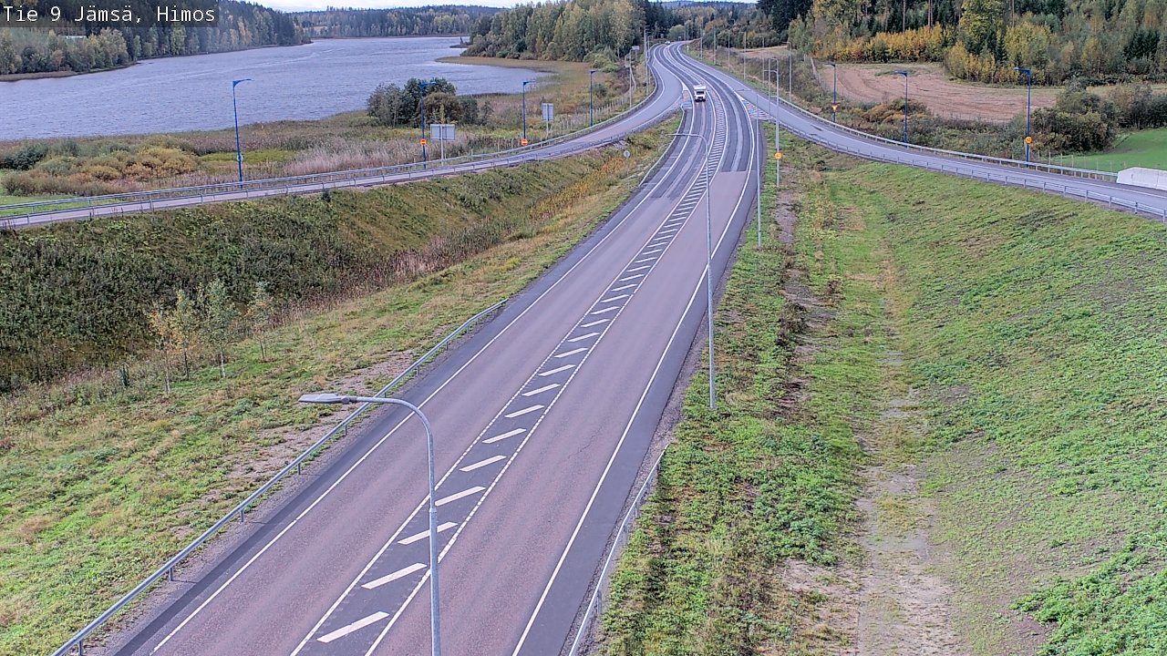 Weather Camera Image Road 9 Jämsä, Himos, Jämsä, Keski-Suomi