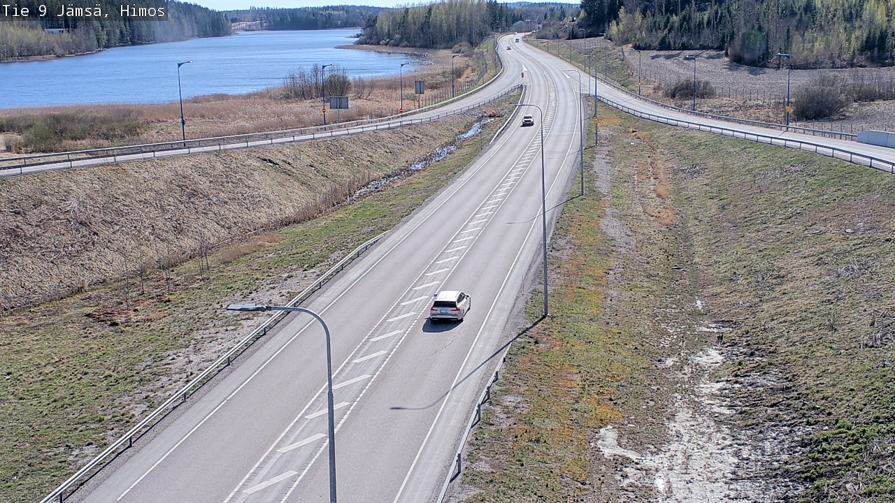 Weather Camera Image Road 9 Jämsä, Himos, Jämsä, Keski-Suomi