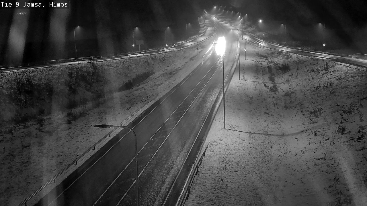 Weather Camera Image Road 9 Jämsä, Himos, Jämsä, Keski-Suomi
