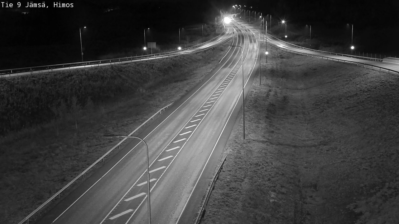 Weather Camera Image Road 9 Jämsä, Himos, Jämsä, Keski-Suomi