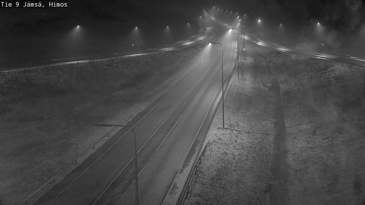 Weather Camera Image Road 9 Jämsä, Himos, Jämsä, Keski-Suomi