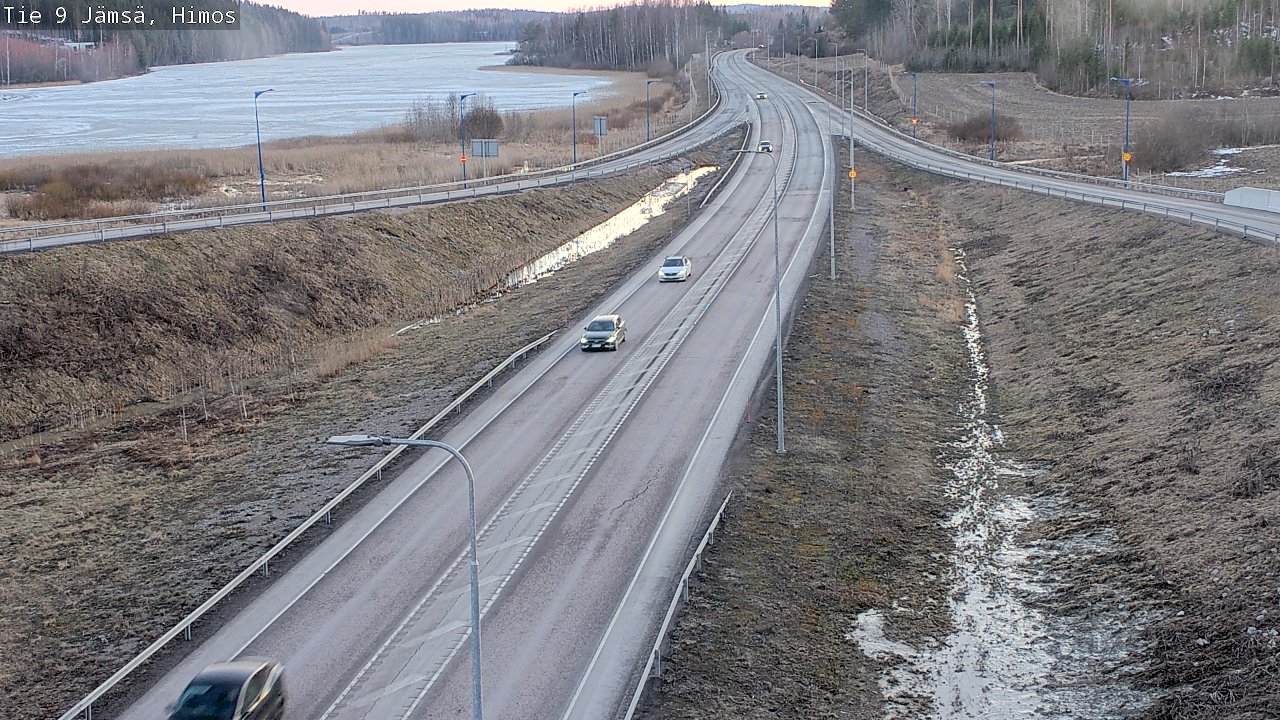 Weather Camera Image Road 9 Jämsä, Himos, Jämsä, Keski-Suomi