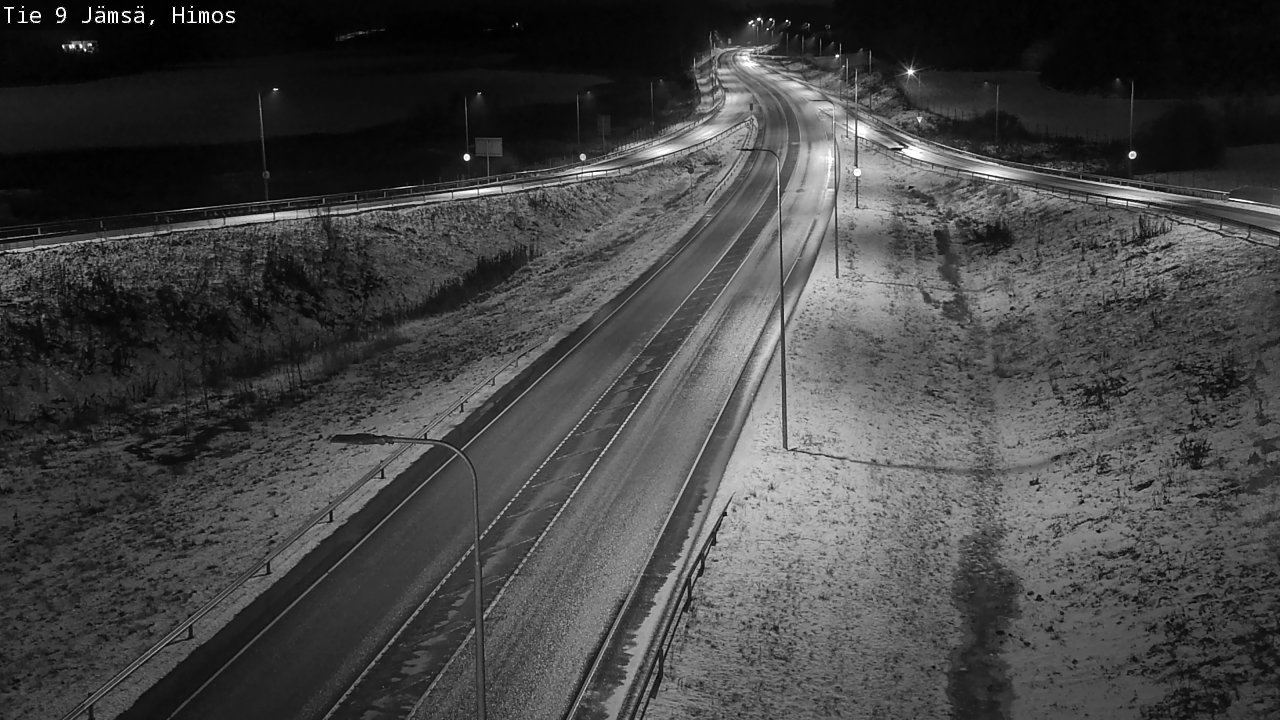 Weather Camera Image Road 9 Jämsä, Himos, Jämsä, Keski-Suomi