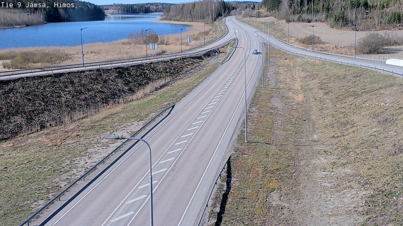 Weather Camera Image Road 9 Jämsä, Himos, Jämsä, Keski-Suomi