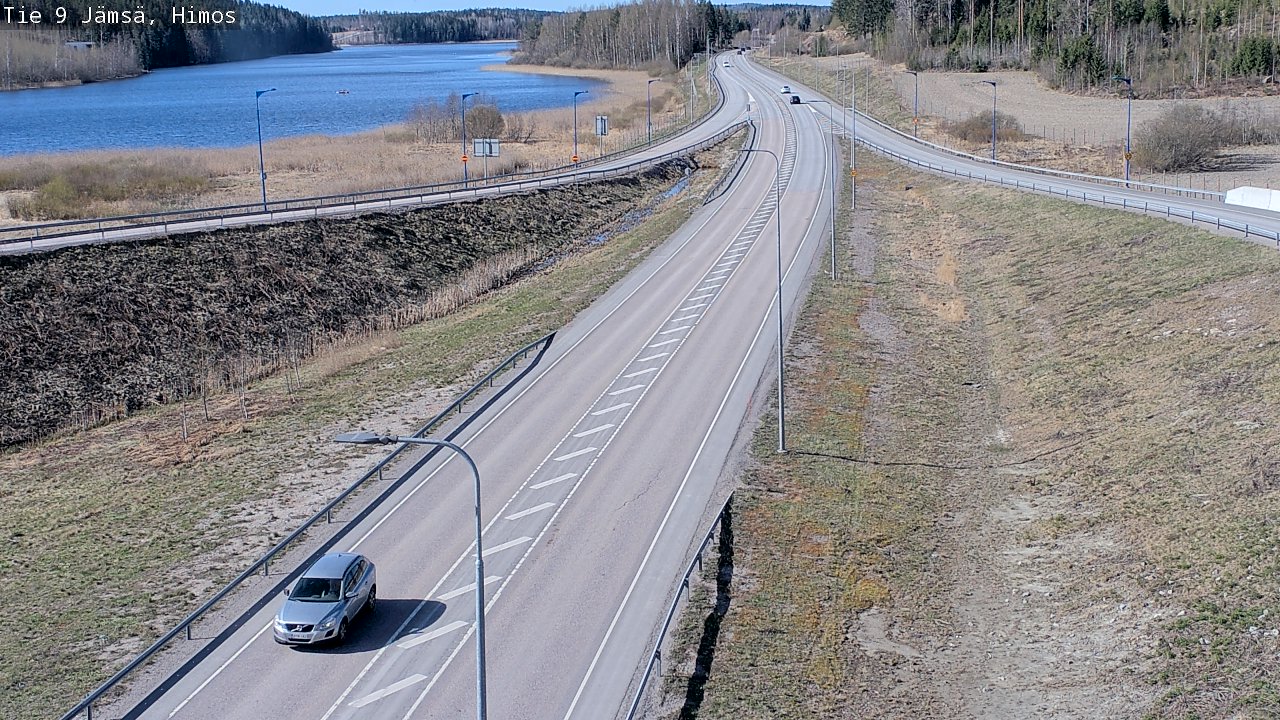 Weather Camera Image Road 9 Jämsä, Himos, Jämsä, Keski-Suomi