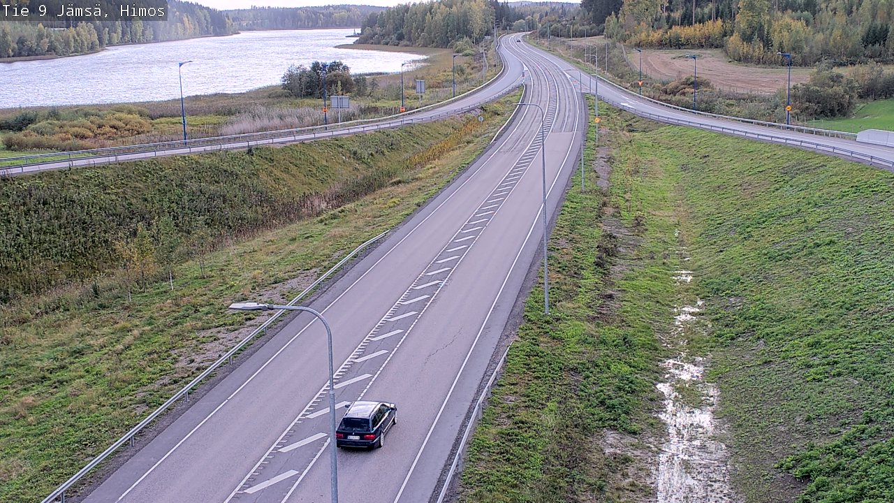 Weather Camera Image Road 9 Jämsä, Himos, Jämsä, Keski-Suomi