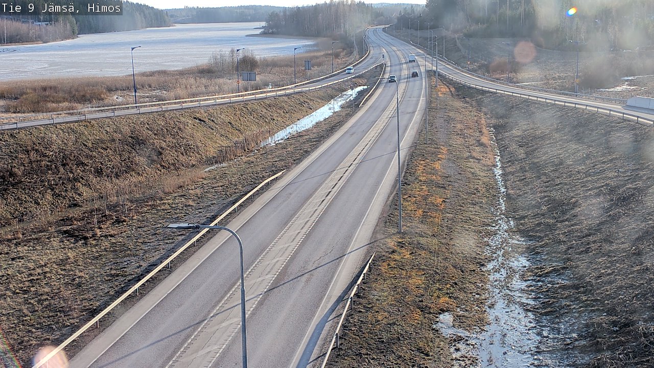 Weather Camera Image Road 9 Jämsä, Himos, Jämsä, Keski-Suomi