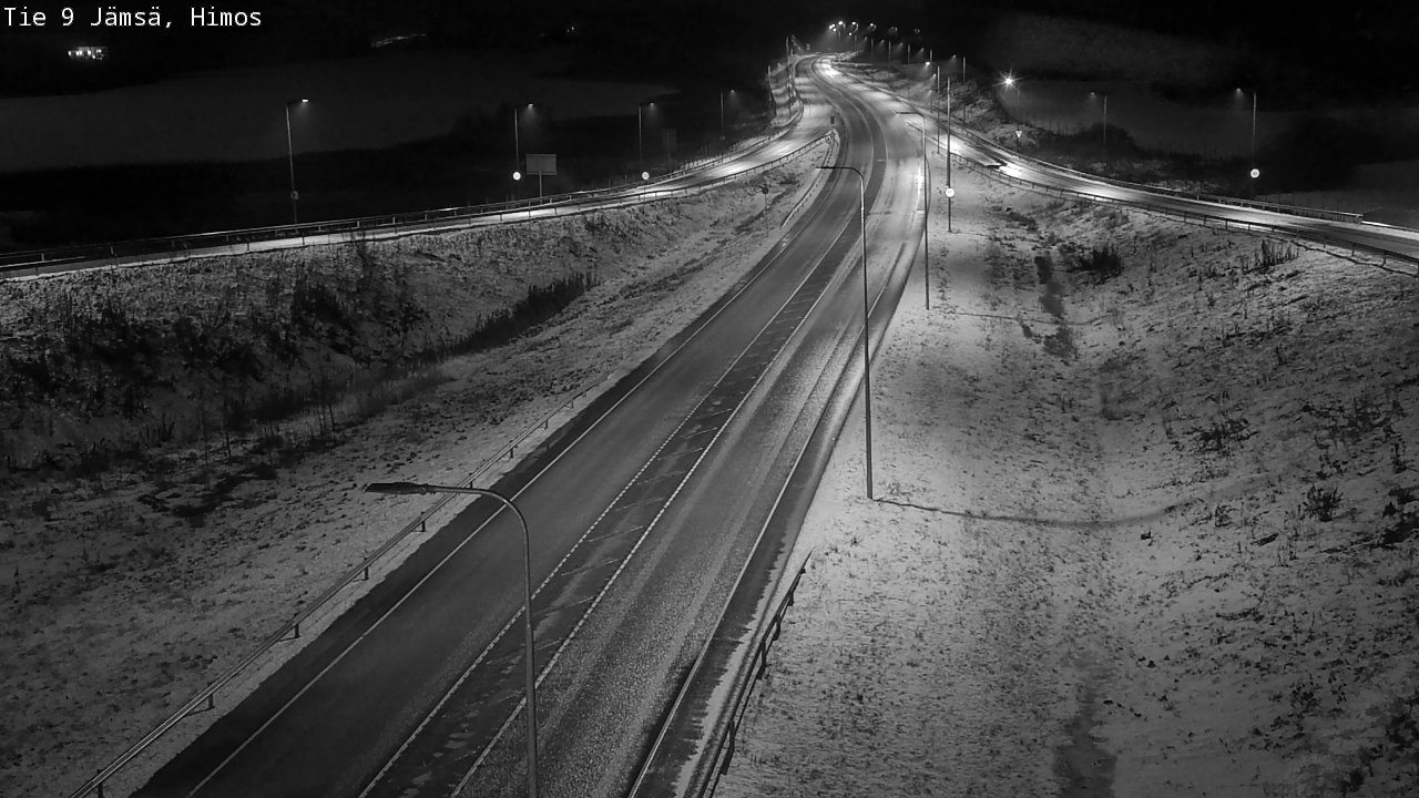 Weather Camera Image Road 9 Jämsä, Himos, Jämsä, Keski-Suomi