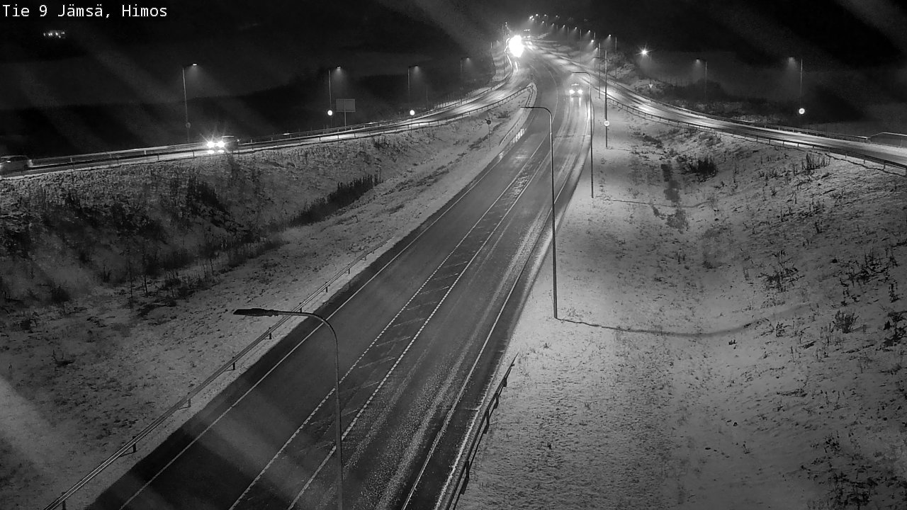 Weather Camera Image Road 9 Jämsä, Himos, Jämsä, Keski-Suomi
