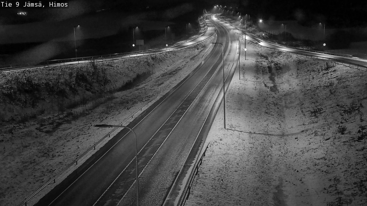 Weather Camera Image Road 9 Jämsä, Himos, Jämsä, Keski-Suomi