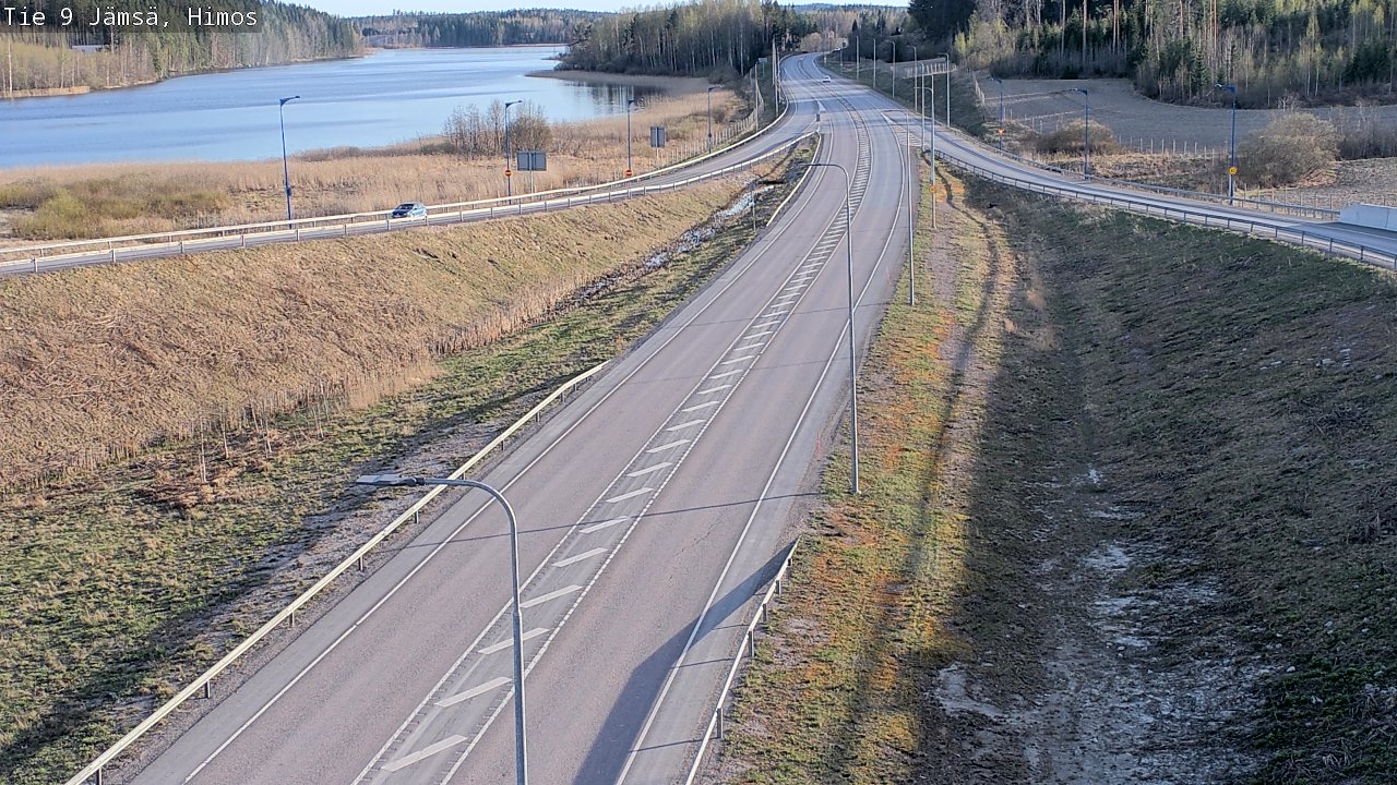 Weather Camera Image Road 9 Jämsä, Himos, Jämsä, Keski-Suomi