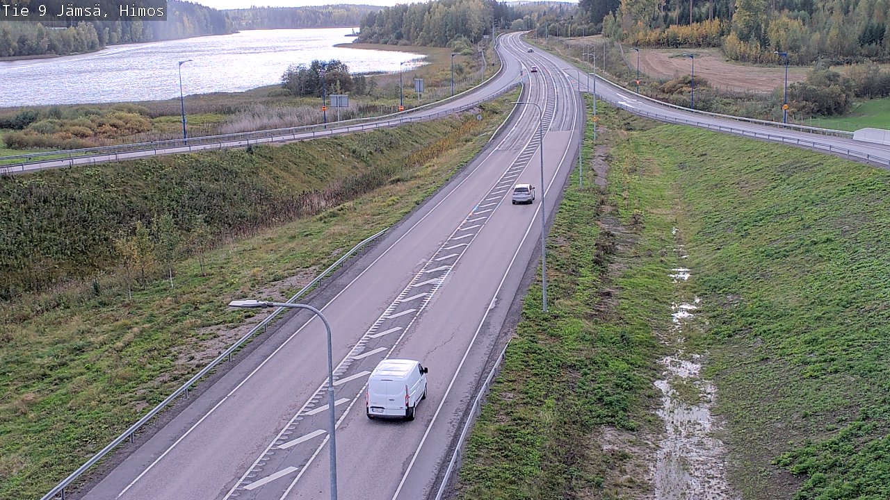 Weather Camera Image Road 9 Jämsä, Himos, Jämsä, Keski-Suomi