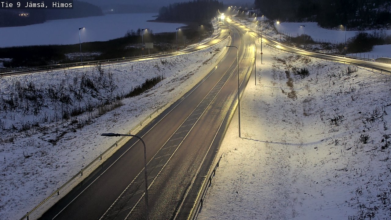 Weather Camera Image Road 9 Jämsä, Himos, Jämsä, Keski-Suomi