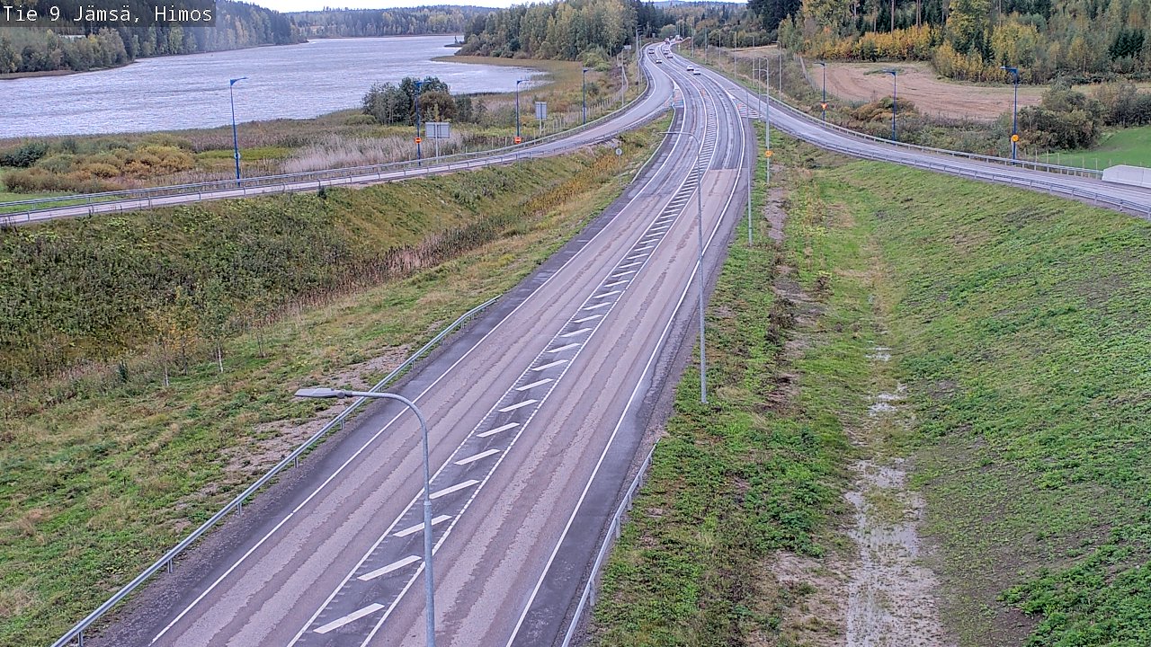 Weather Camera Image Road 9 Jämsä, Himos, Jämsä, Keski-Suomi
