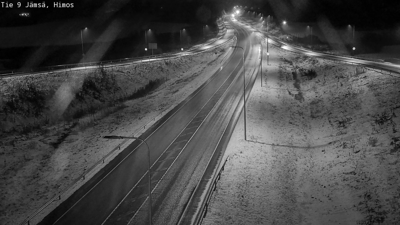 Weather Camera Image Road 9 Jämsä, Himos, Jämsä, Keski-Suomi