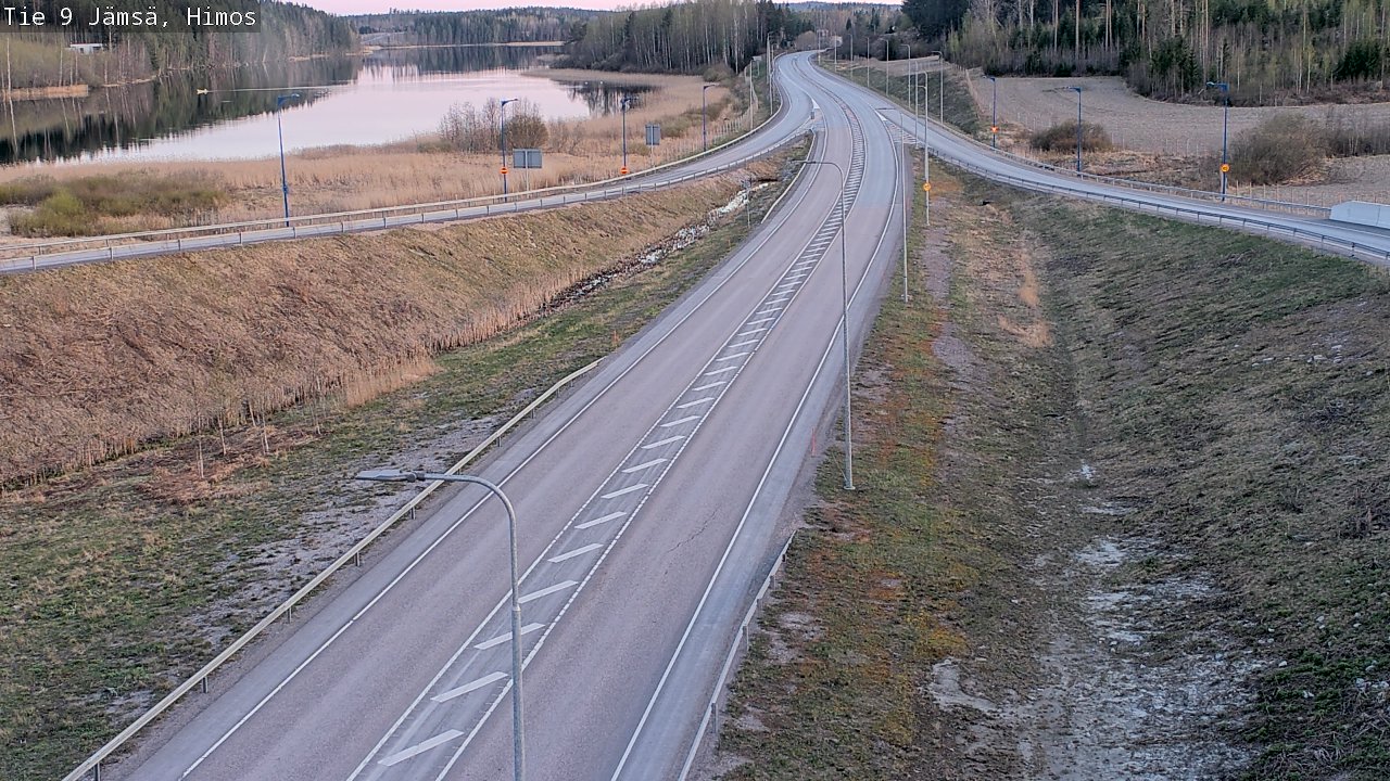 Weather Camera Image Road 9 Jämsä, Himos, Jämsä, Keski-Suomi