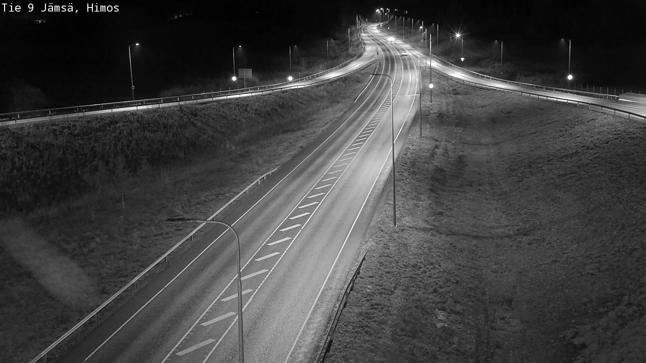 Weather Camera Image Road 9 Jämsä, Himos, Jämsä, Keski-Suomi