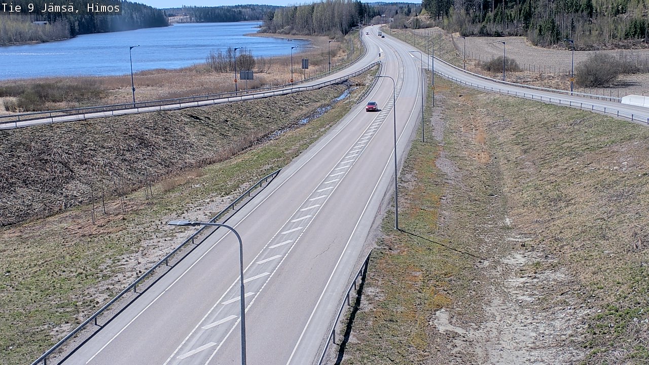 Weather Camera Image Road 9 Jämsä, Himos, Jämsä, Keski-Suomi