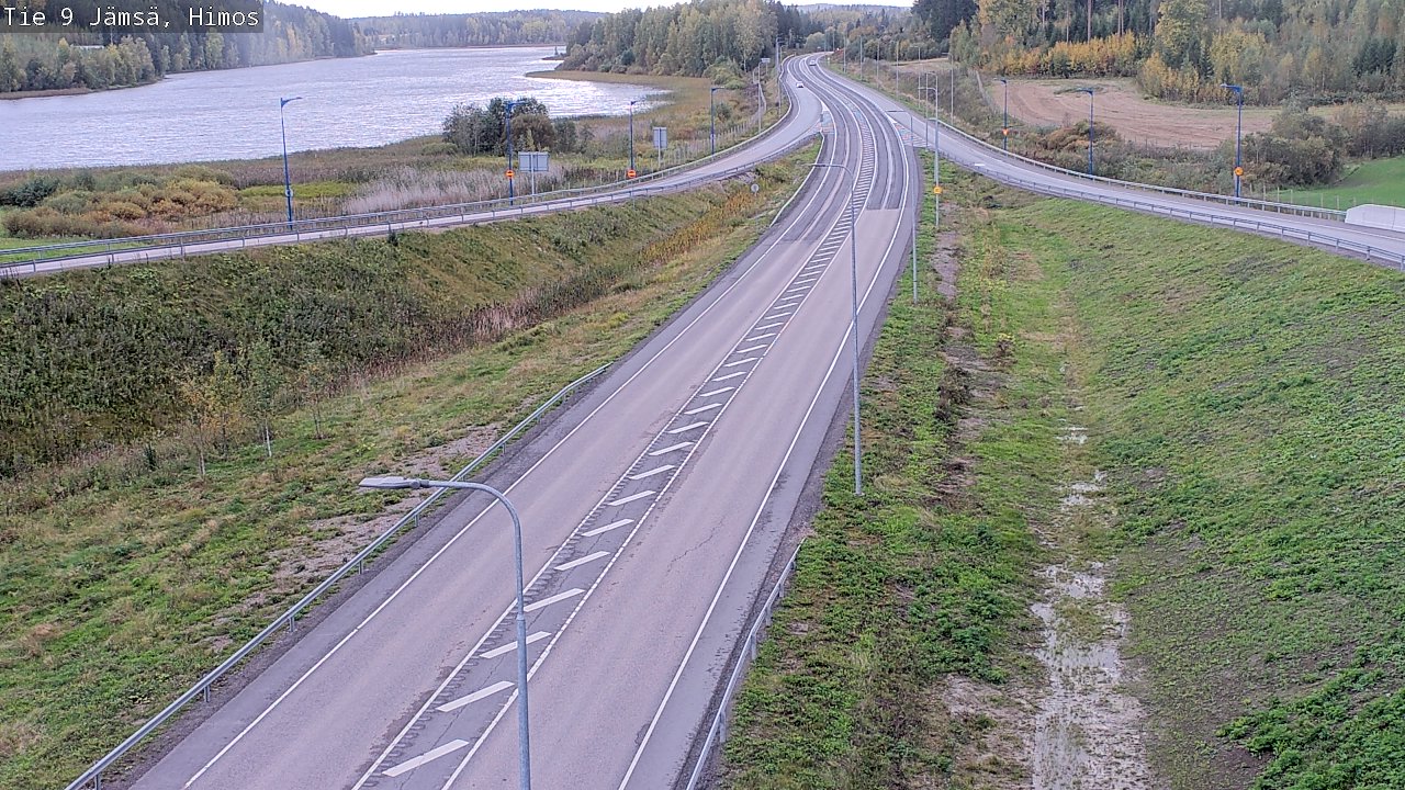 Weather Camera Image Road 9 Jämsä, Himos, Jämsä, Keski-Suomi