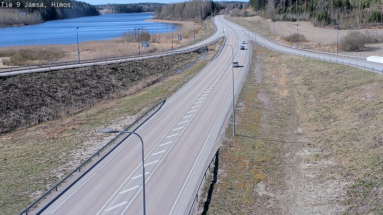 Weather Camera Image Road 9 Jämsä, Himos, Jämsä, Keski-Suomi