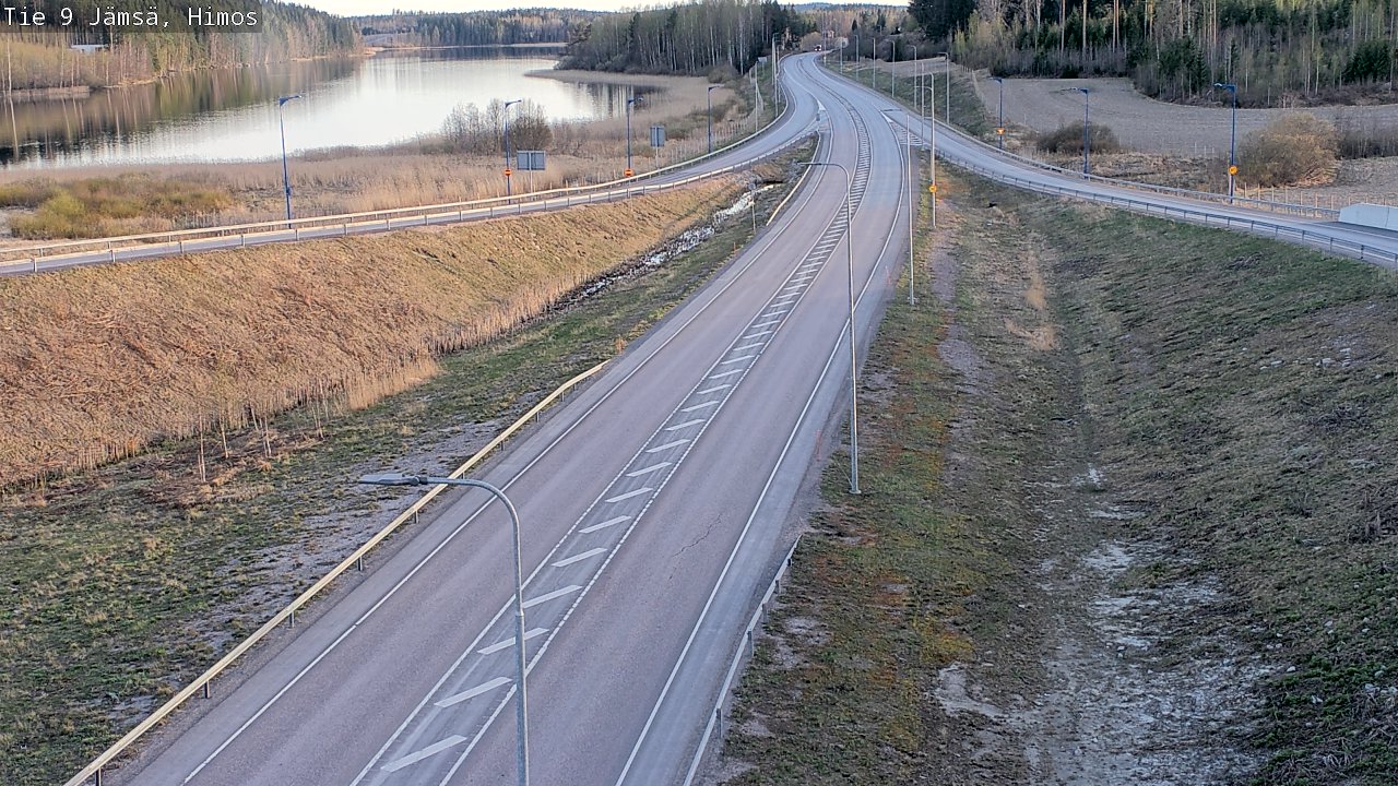 Weather Camera Image Road 9 Jämsä, Himos, Jämsä, Keski-Suomi
