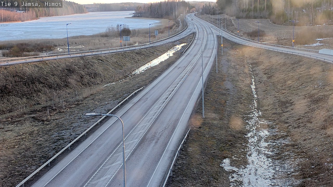 Weather Camera Image Road 9 Jämsä, Himos, Jämsä, Keski-Suomi