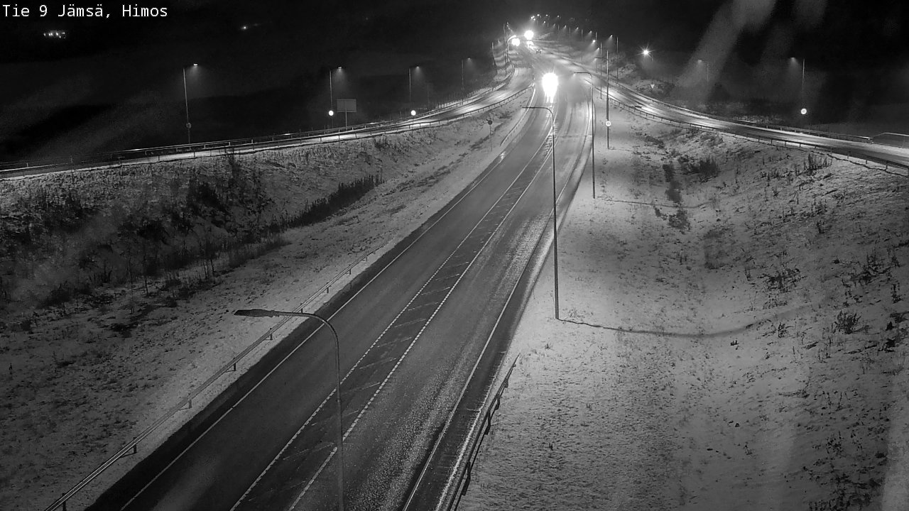 Weather Camera Image Road 9 Jämsä, Himos, Jämsä, Keski-Suomi