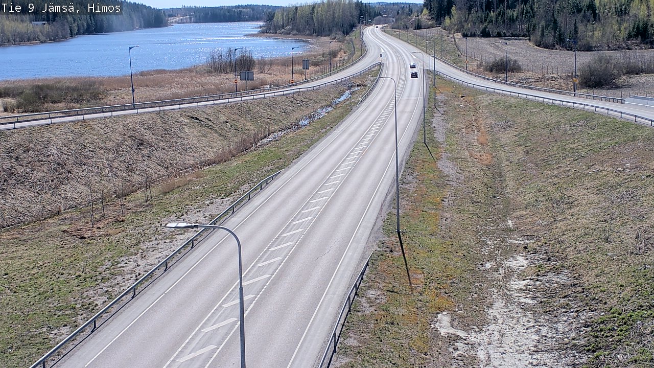 Weather Camera Image Road 9 Jämsä, Himos, Jämsä, Keski-Suomi