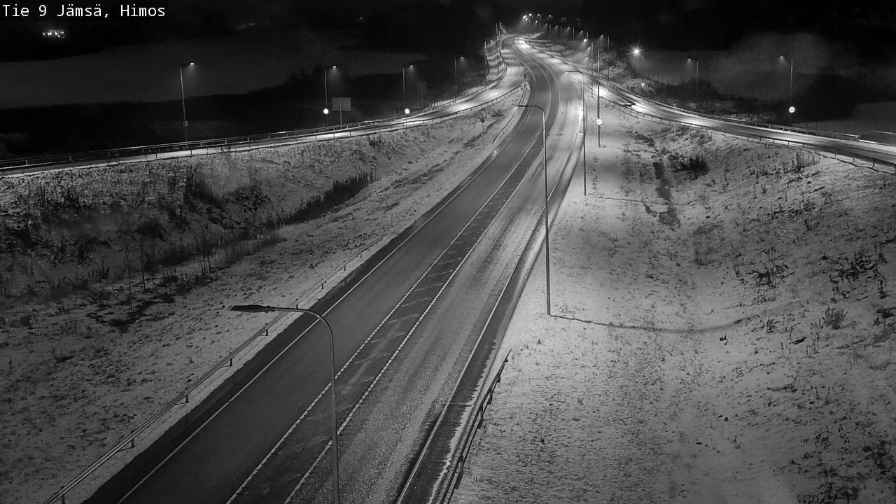 Weather Camera Image Road 9 Jämsä, Himos, Jämsä, Keski-Suomi