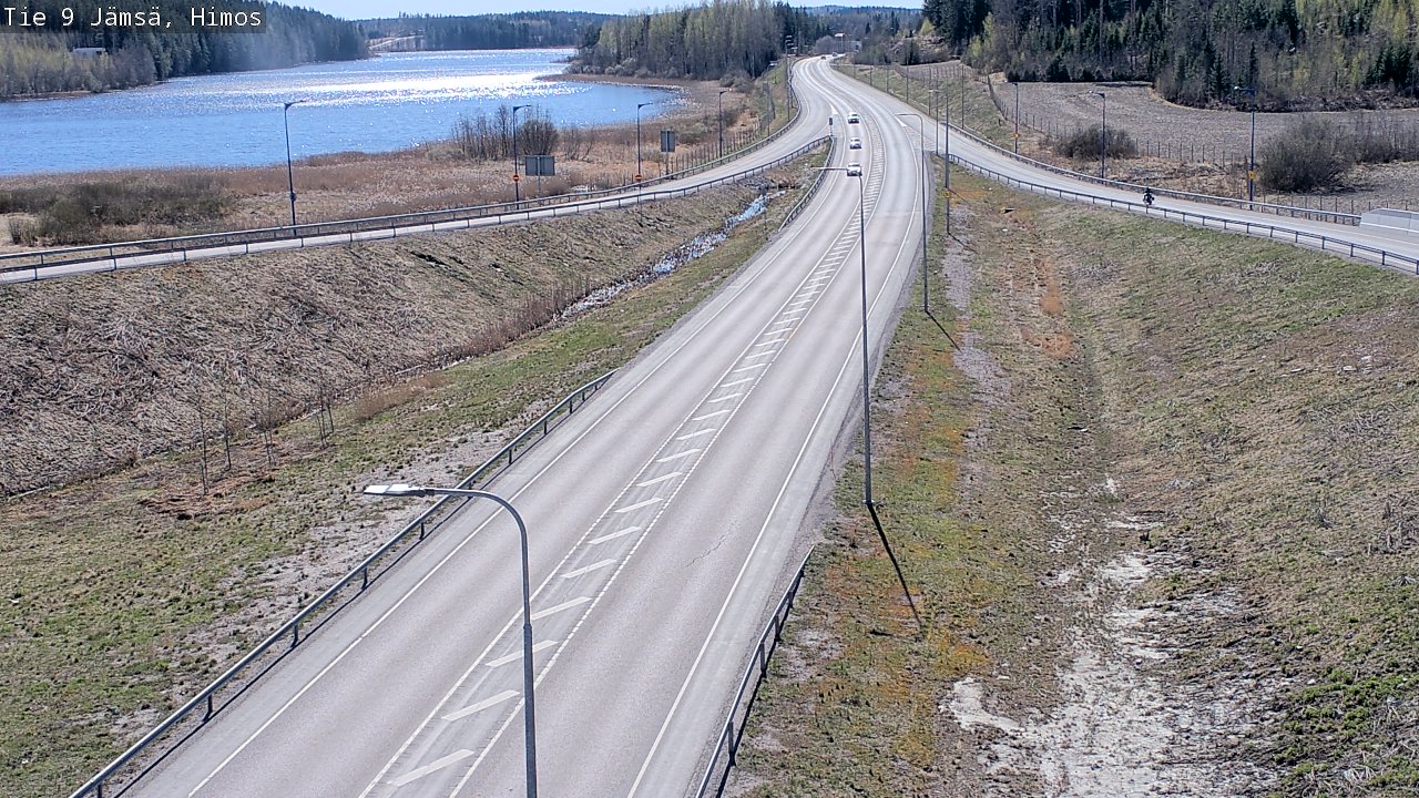 Weather Camera Image Road 9 Jämsä, Himos, Jämsä, Keski-Suomi