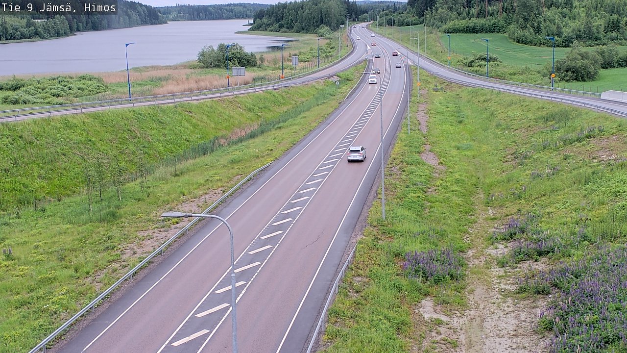 Weather Camera Image Road 9 Jämsä, Himos, Jämsä, Keski-Suomi